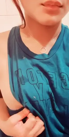 Desi Cute NRI Popping Out Her Cute Boobs for Her Boyfriend Before Sleep 😍❤️ [Must Watch] [2 Videos] [f]