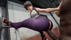 Asian Girl riding huge dick