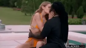 Tiffany Tatum and Freddy Gong in the Blacked film 