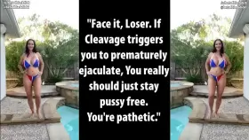 If cleavage triggers you...