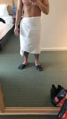 Towel outline with a little more