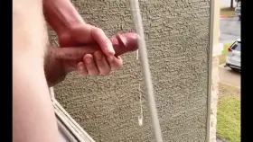 I’ve made such a mess out of my neighbors’ patio 🤭 where should I blow my load next?