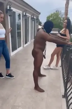 Princess Alexandria delivers hard kick to the nads from behind