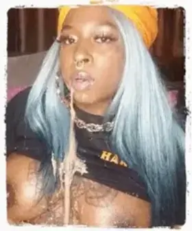 Cherry Slurpee training her puke throat