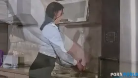 Bored MILF gets banged by her stepson and her driver