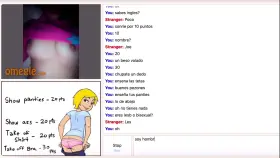 Girl with her boobs out and hairy pussy open it to see how pink it is