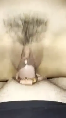 Latina Riding my hard cock. Let me know what you think about us. [M F]