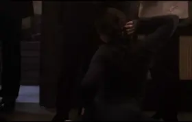 Marisa Abela twerking in Industry