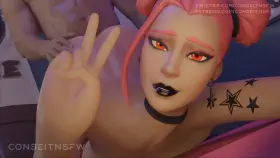 Surf Witch getting pounded (Conseit) [Fortnite]