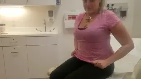 Star flashing at the gynocoliguist office