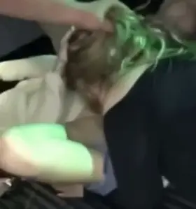 Licking Her In A Crowd