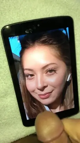 manager Valeria needed my cock on her pretty face