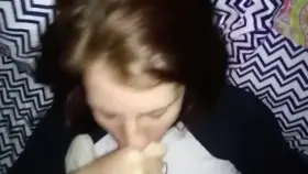 After not cumming for AGES this little slut I met drained my balls and jerked her own facial without even a suggestion from either of us!