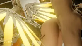Mercy getting fucked (GC RAW) [Overwatch]