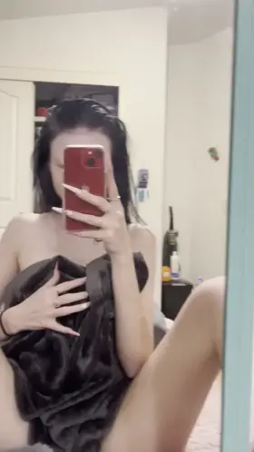 Just came out of the showers