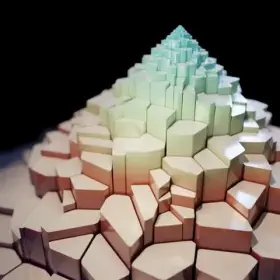 infinite voronoi [m]ountain