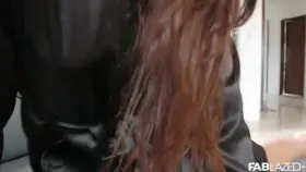 Watching porn and caressing my clit