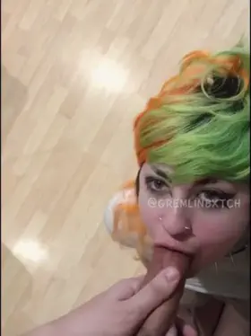 What a tease! Just shove it in my mouth!