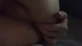 watch my horny ass boyfriend finger his hole