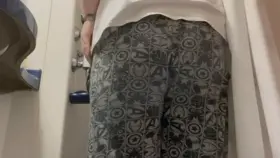 My loose pants hide it well