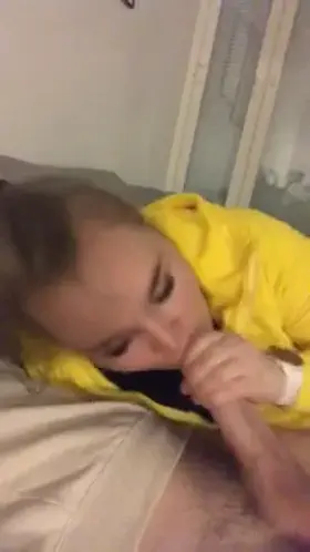 Keeps sucking after swallowing. Ask me for her name