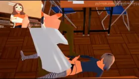 FUTA Hyuuga enjoys Femboy's cock (Arpeggio of Blue Steel)