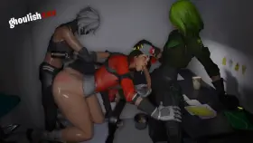Futa Hush and Toxin fucking Remedy (Ghoulishxxx) [Fortnite]
