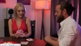 Naughty America - Jamie Jett gets dicked for losing strip poker