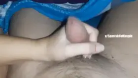 She enjoys milking me [OC]