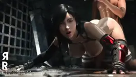 Tifa Lockhart in the dungeon