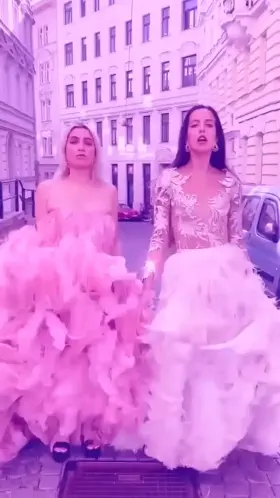 Me and the boy next door spending every weekend dressing in our mother's clothes