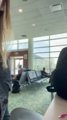 Waiting at the airport is very boring