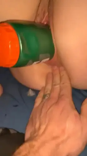 My big stretched slut hole getting slammed