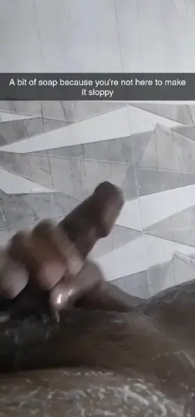 [M] Let's say it was a long shower. ;)