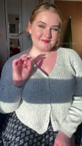 I think I hide my sweater puppies well, what do you think?