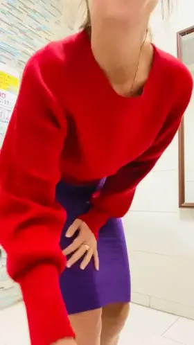 Do you prefer my smile or my thigh gap? [f]40