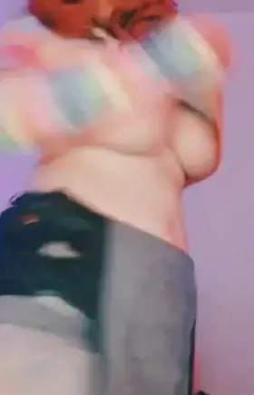 [OC] rainbow reveal …pardon my webcam