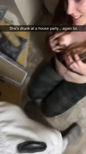 She really looks to be enjoying herself