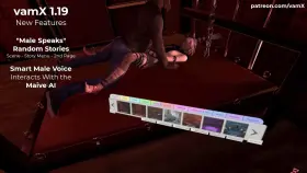 vamX 1.19 - Male & Maive AI's Interact - Story Results 2 - REQUIRES SOUND (NSFW)