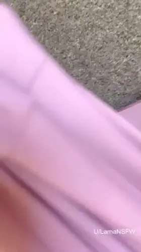 Inside my gym pants 😇💕