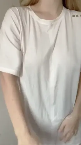 I use to be self conscious about my nipples but now I love how hard they are!