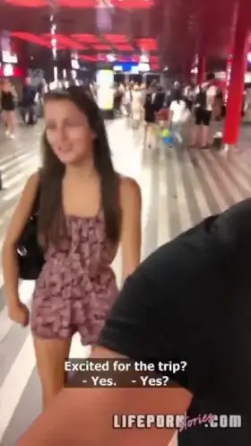 Cindy Shine On A Train