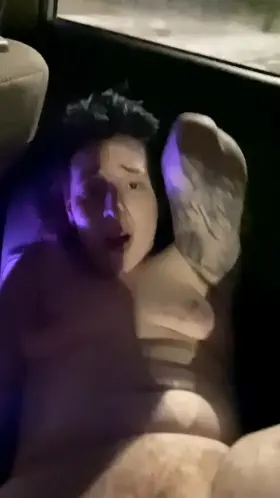 got fisted in the back of my car the other night, we just couldn’t wait to get home!