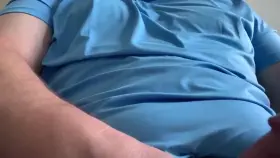 Peek-a-boo from under my desk