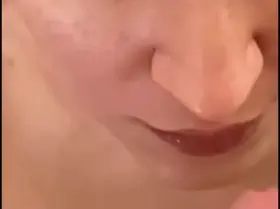 I look so much prettier with a nice load on my face 🥰 [OC]