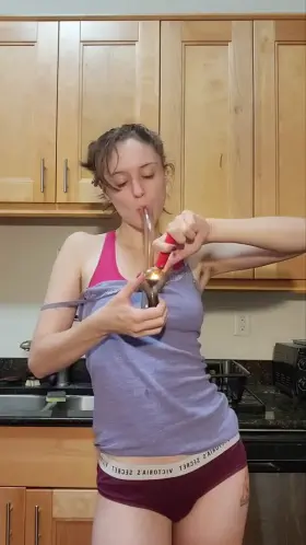 Smoking and getting ready to shower at the end of my night. Who else is still up? ;)