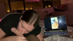 I had my gf u/never_heather suck me off to the video she sent me of her sucking this BBC when I was at work earlier that day