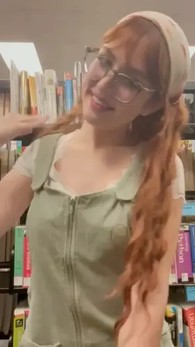 Nothing makes me smile more than strip teasing wherever I want :) [GIF]