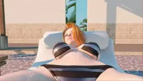 futanari Day at the Pool (TheTerribleFairy)