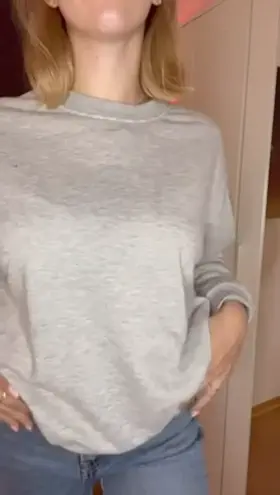 just a 19 yo and what hides underneath her everyday outfit 🤭